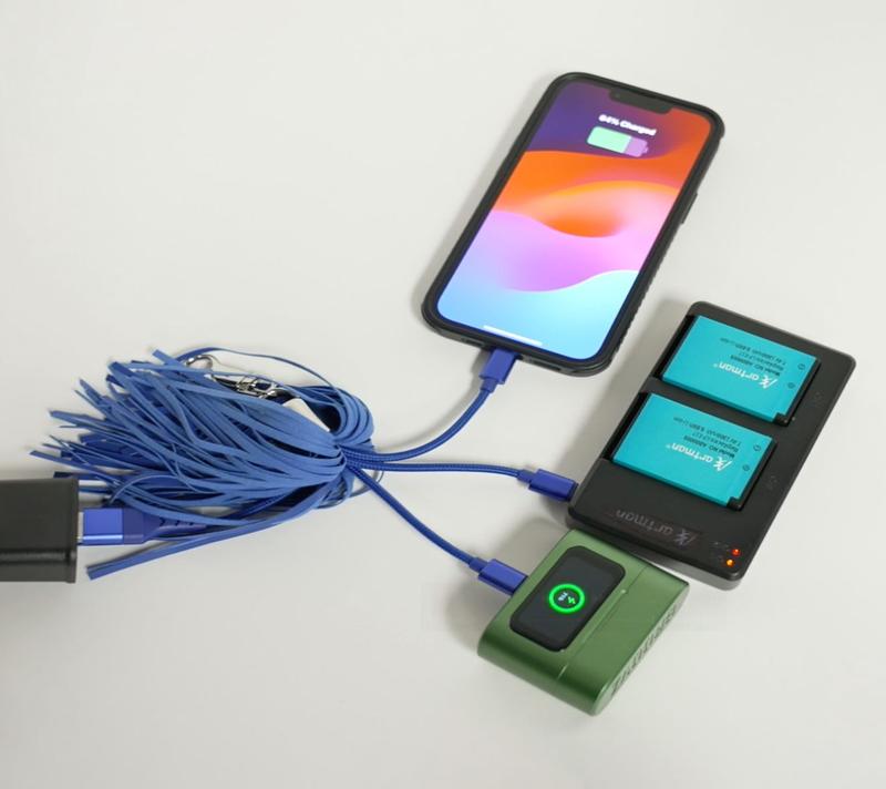 The Zennith™ S/3 Universal Charging Tassels for Apple & Android